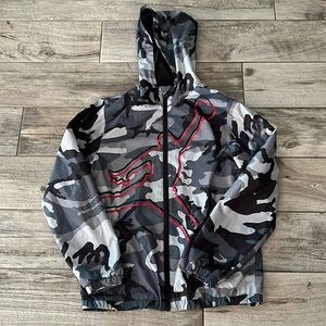 EUC Jordan lightweight camo jacket, sz L